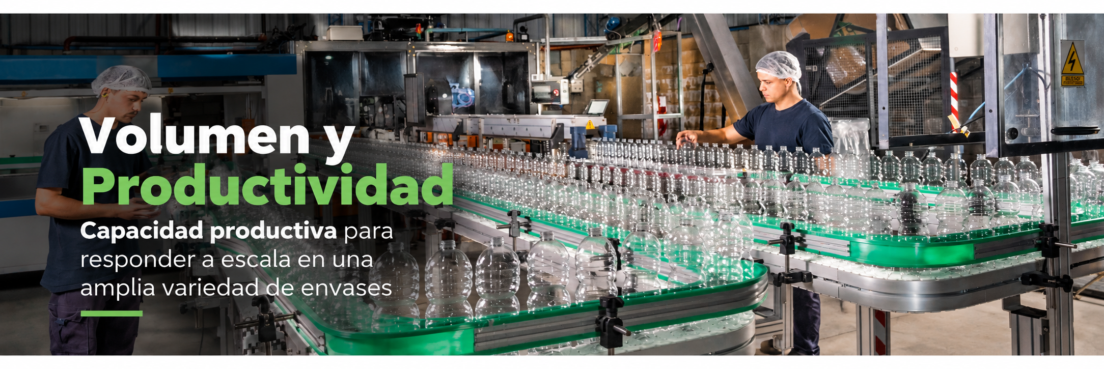 Volumen y productividad en acción